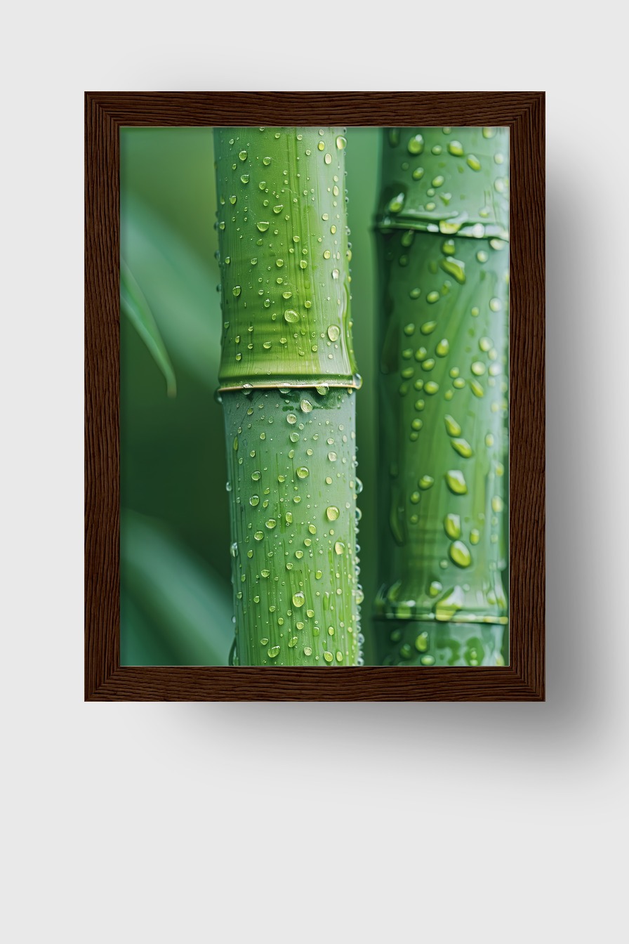 Fotografie Poster Bambus Tau grün
