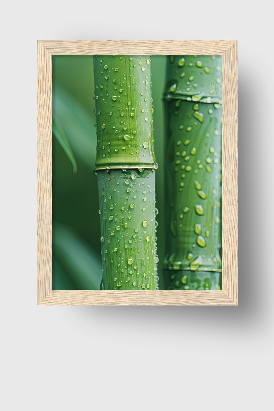 Fotografie Poster Bambus Tau grün