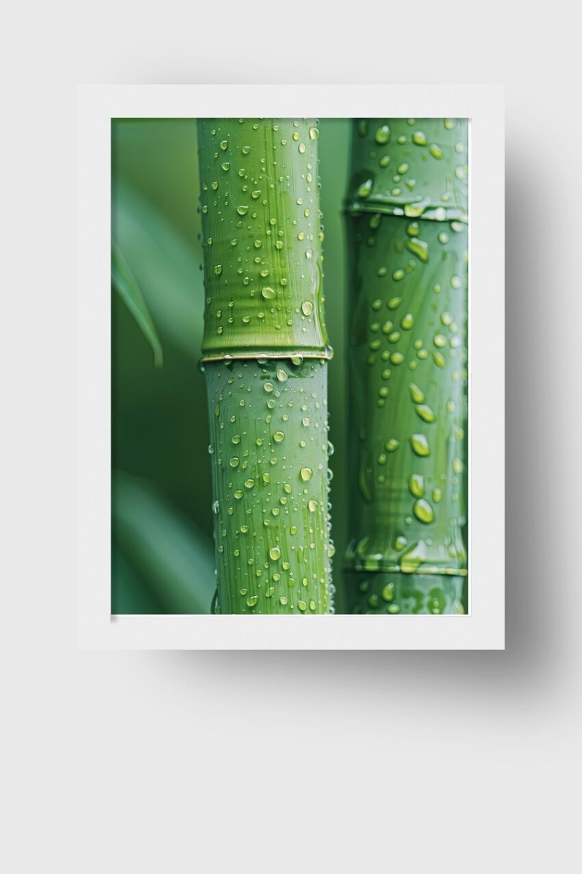Fotografie Poster Bambus Tau grün