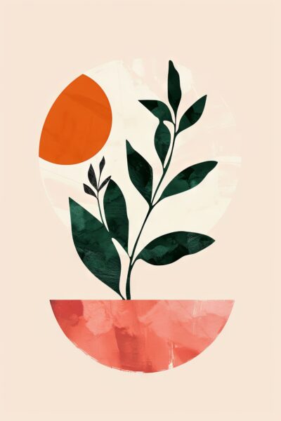 Pflanze Sonne Poster