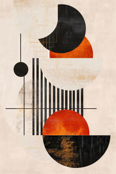 Geometrie Kugeln Poster
