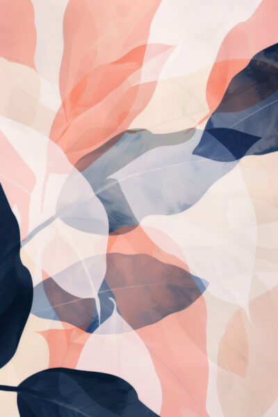 Blätter Transparent Poster