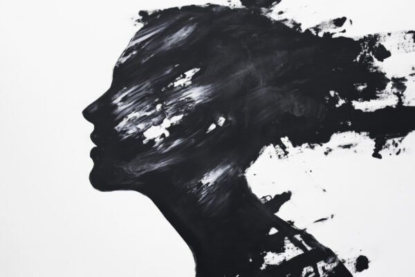 Kopf Silhouette Poster