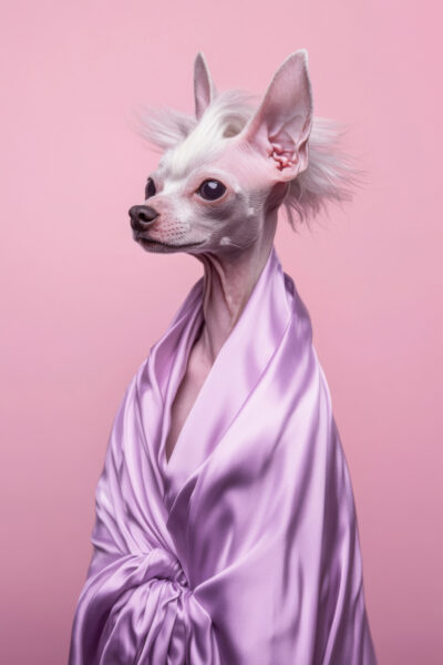 Chihuahua Portrait Gerahmt