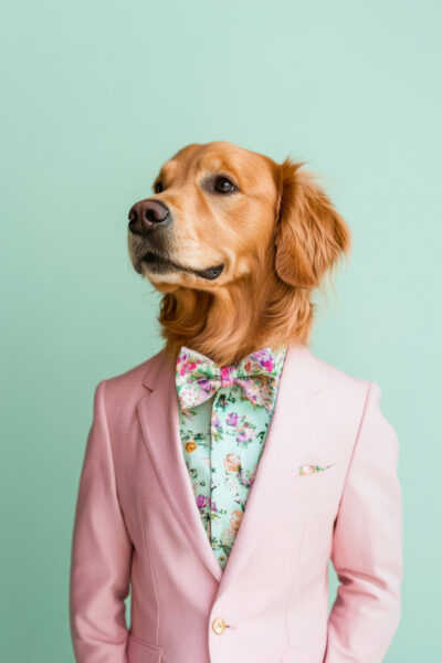 Golden Retriever Porträt Poster