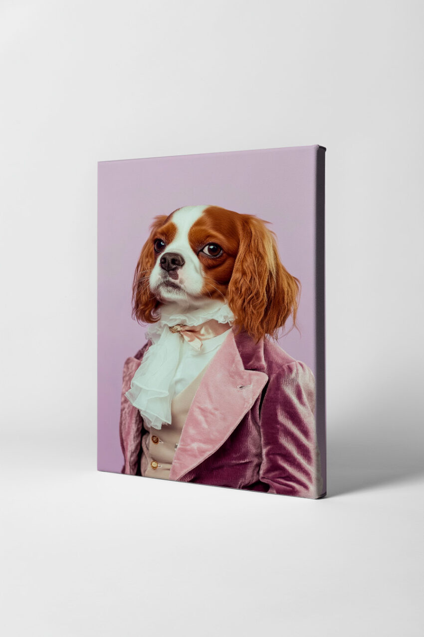 Fotografie Poster Cavalier King Charles Spaniel aristokratisch elegant