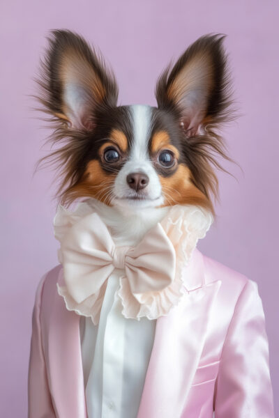 Chihuahua im Anzug Poster