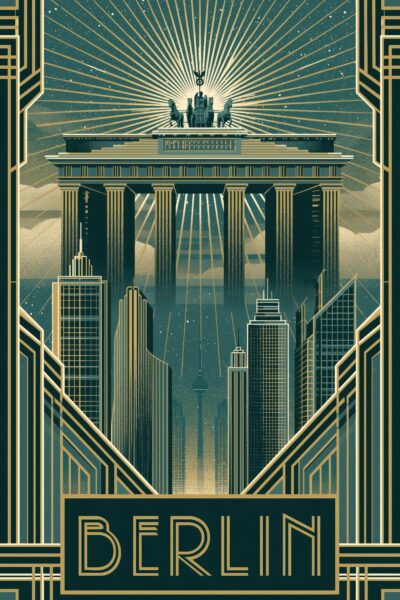 Brandenburger Tor Berlin Poster
