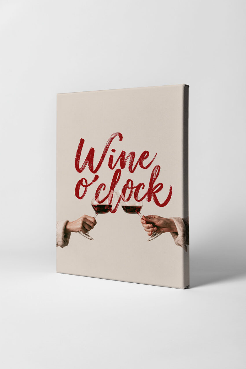Fotografie Poster Weingläser Hand Detail rotwein