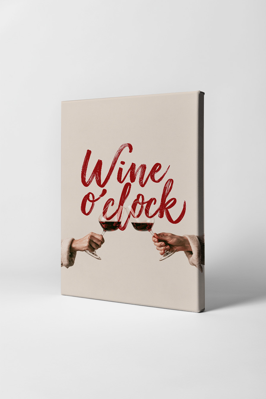 Fotografie Poster Weingläser Hand Detail rotwein