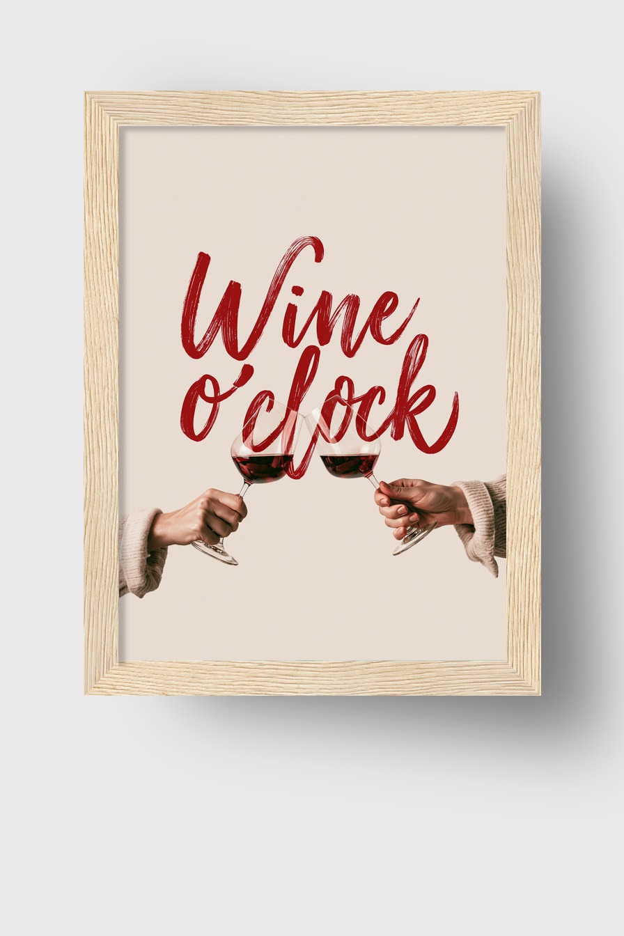 Fotografie Poster Weingläser Hand Detail rotwein