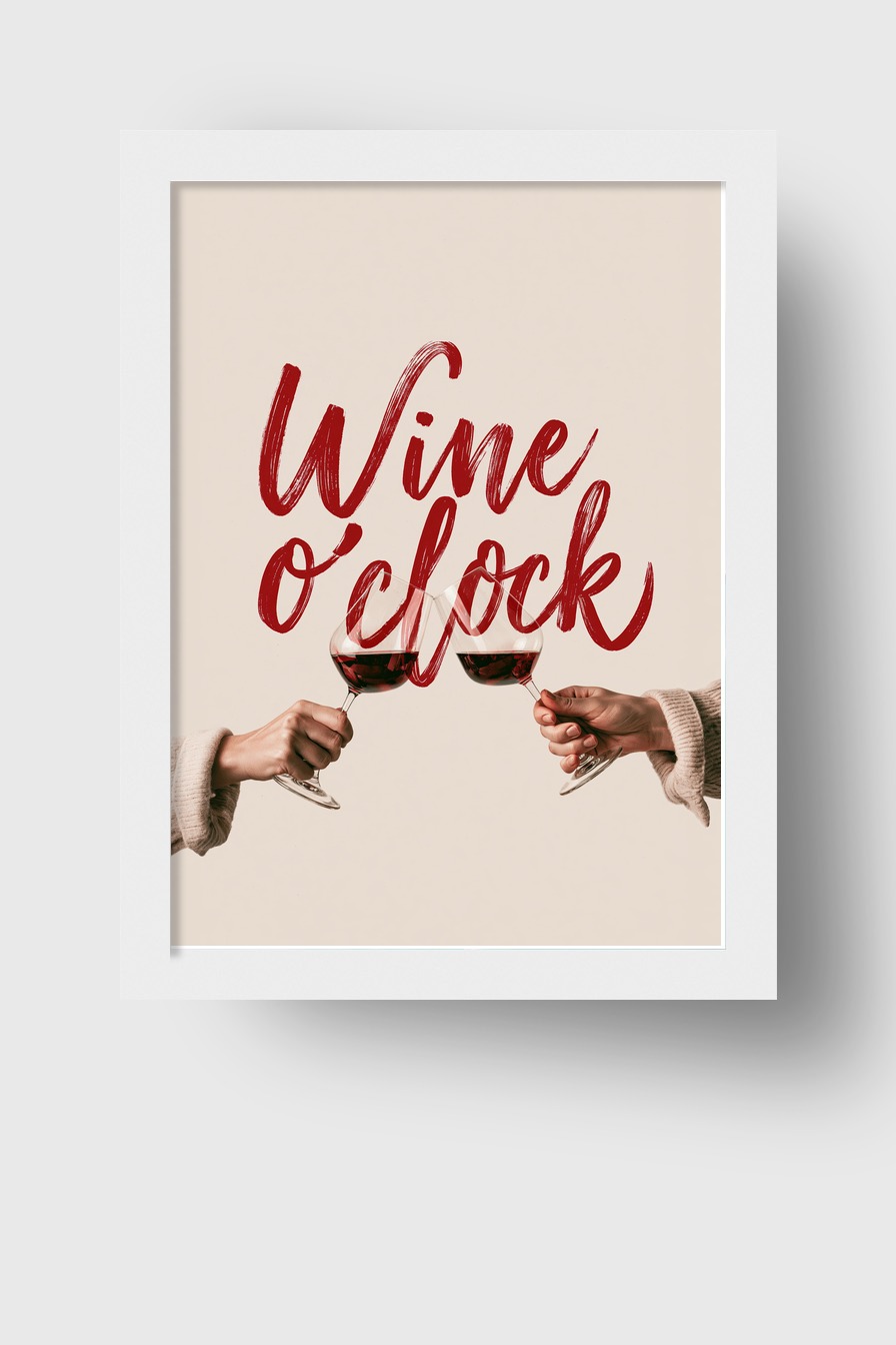 Fotografie Poster Weingläser Hand Detail rotwein