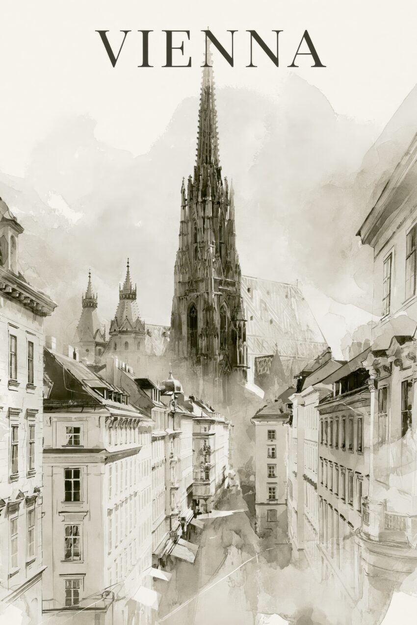 Stephansdom Wien Gerahmt