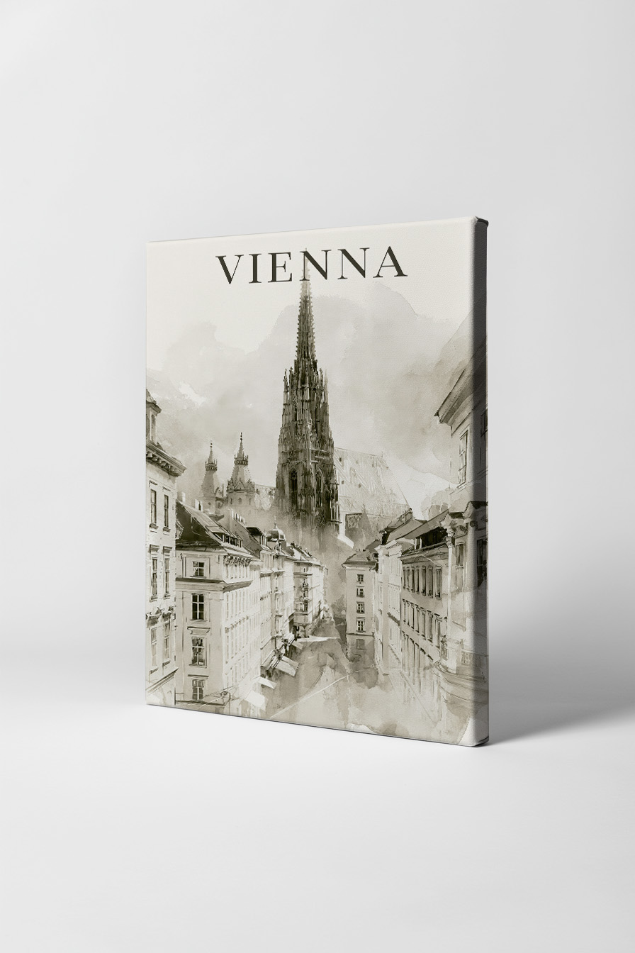 Stephansdom Wien Leinwandbild – Bild 2
