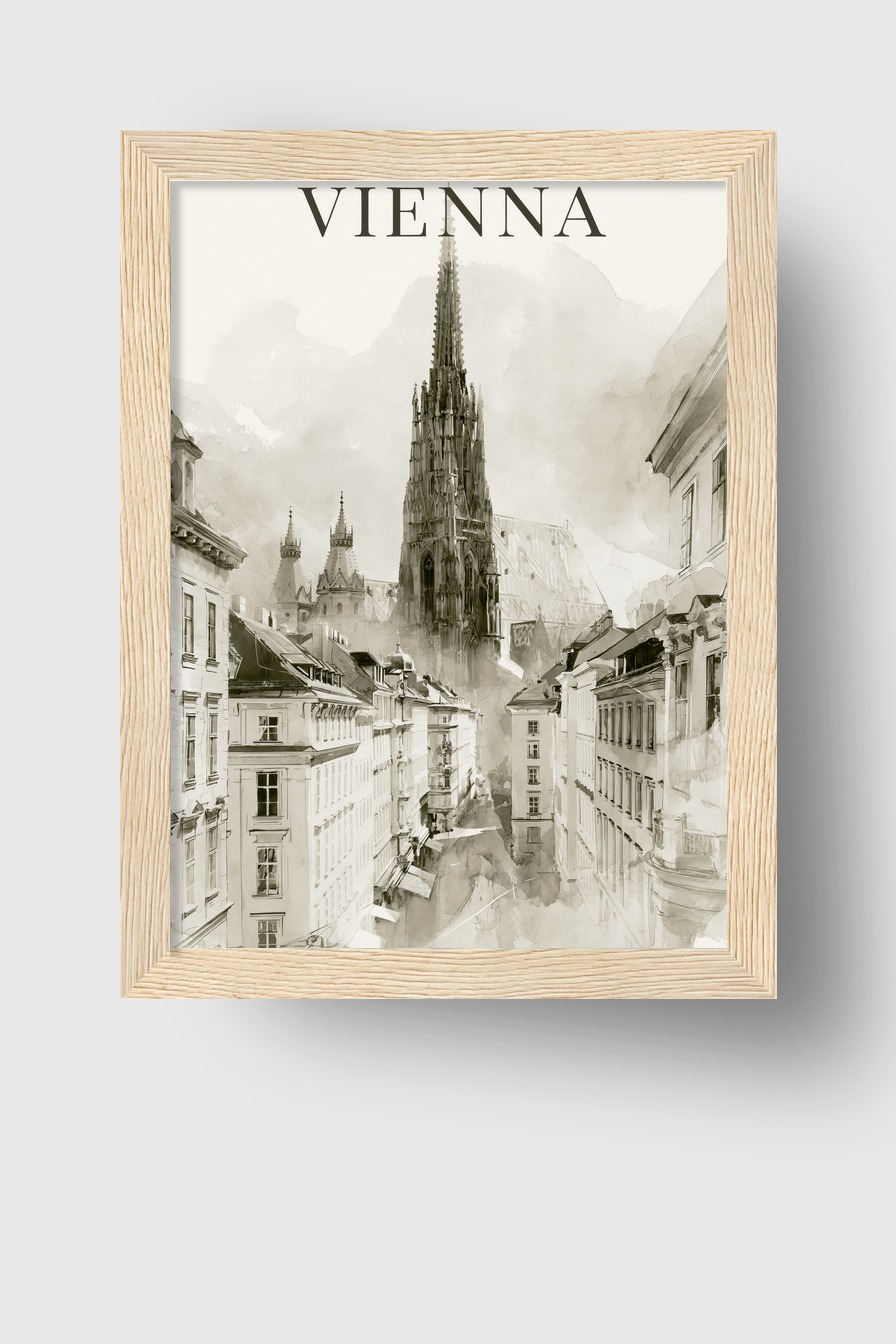 Stephansdom Wien Gerahmt – Bild 3