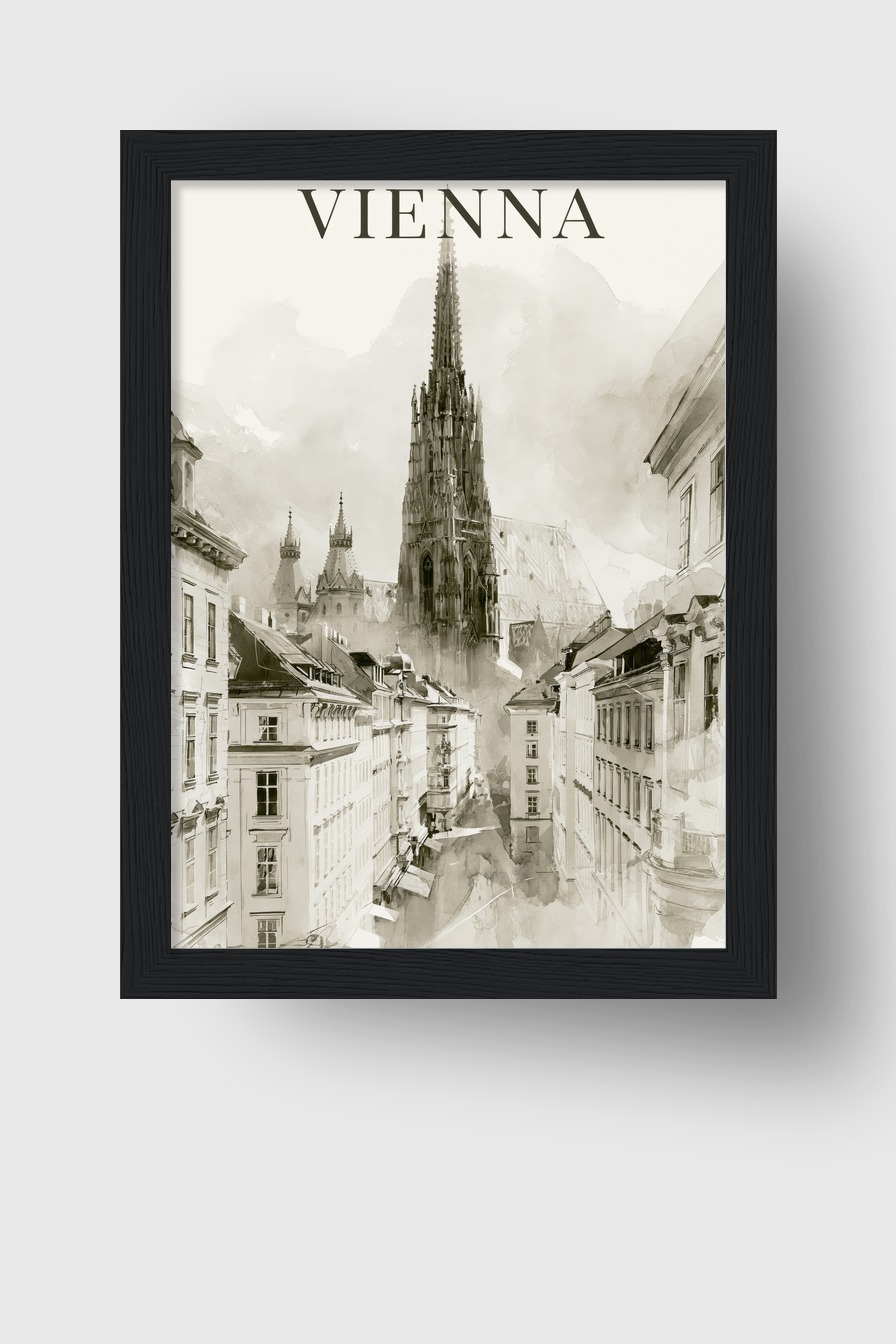 Stephansdom Wien Gerahmt – Bild 5