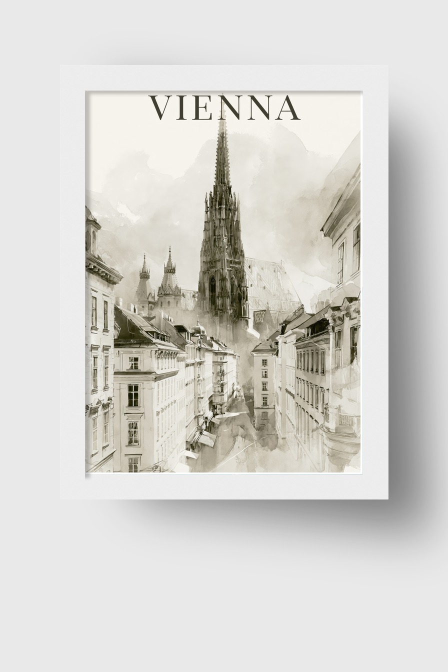 Stephansdom Wien Gerahmt – Bild 2