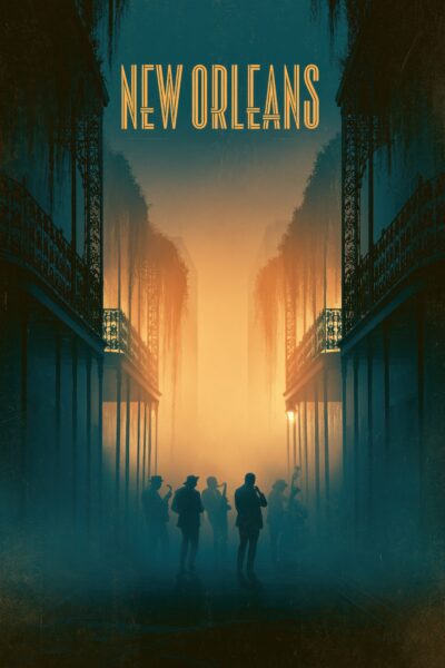 New Orleans Band Gerahmt