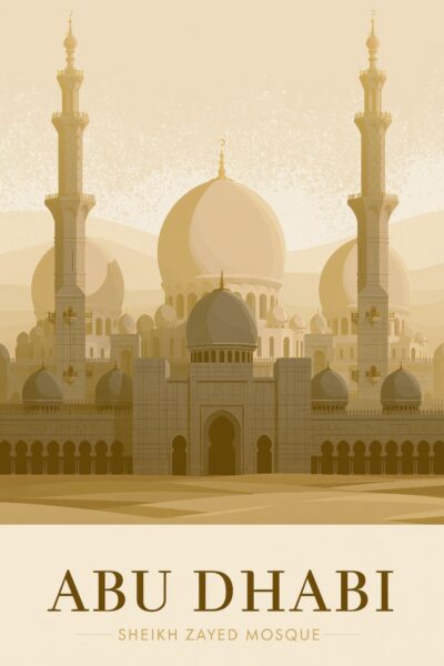Moschee Leinwandbild