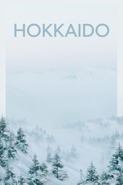 Hokkaido Schnee Poster