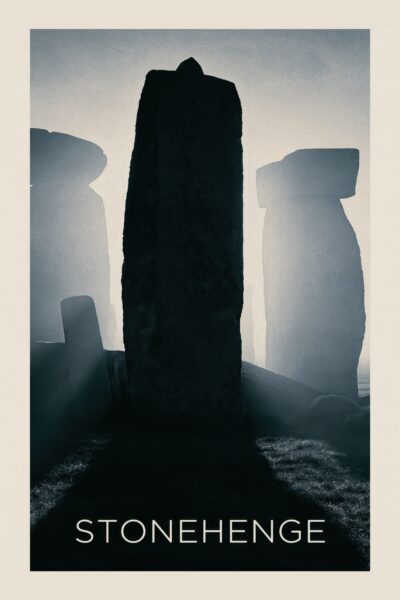 Steinreihe Dämmerung Poster